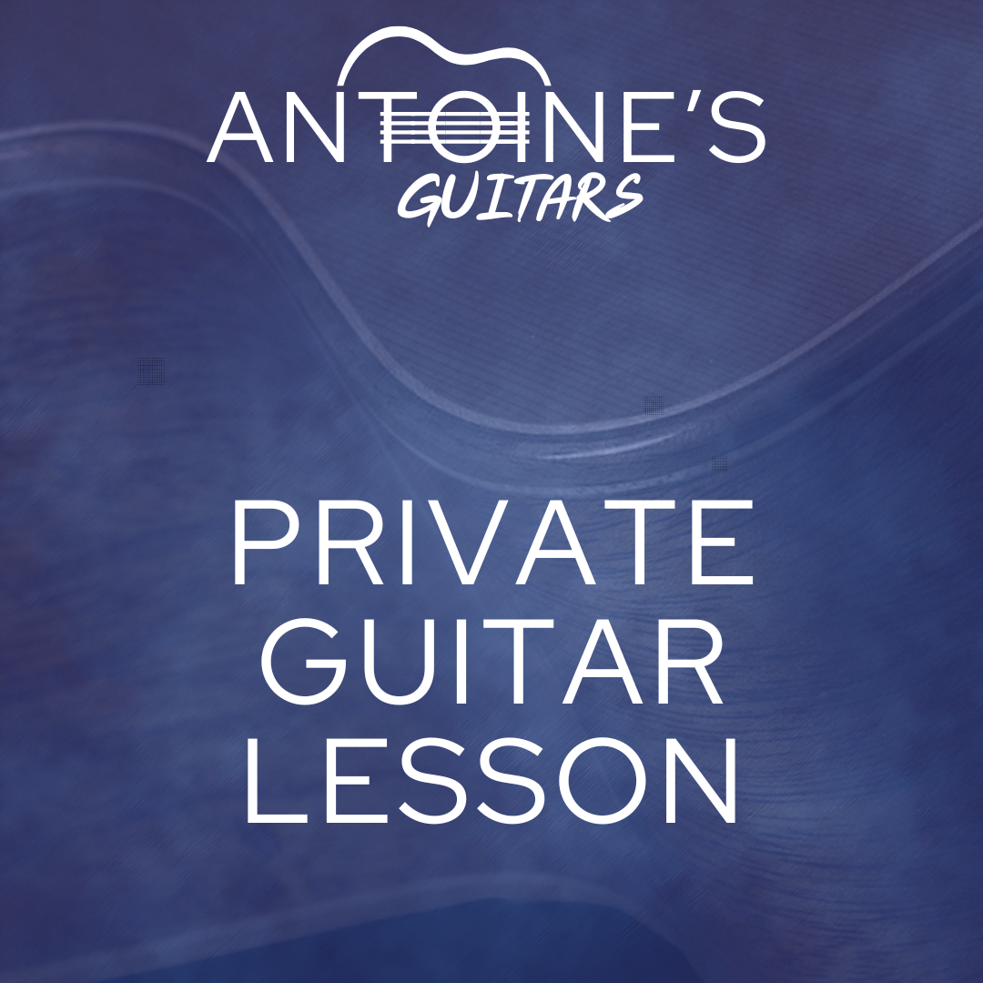 Private One-on-One Guitar Lesson with Antoine Dufour